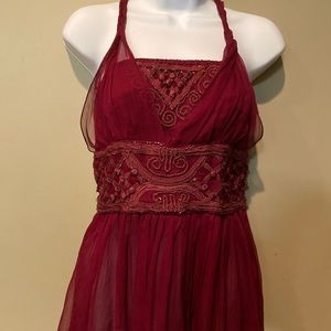 Cynthia Steffe silk halter top S-M